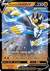 Rapid Strike Urshifu V Battle Styles Pokemon Card