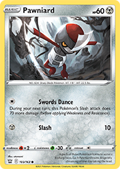 Pawniard Battle Styles Pokemon Card