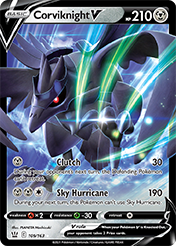 Card image - Corviknight V - 109 from Battle Styles