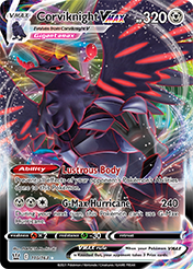 Card image - Corviknight VMAX - 110 from Battle Styles