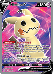 Mimikyu V Battle Styles Pokemon Card