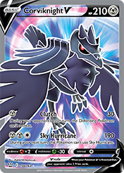 Card image - Corviknight V - 156 from Battle Styles