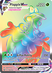 Flapple VMAX Battle Styles Pokemon Card