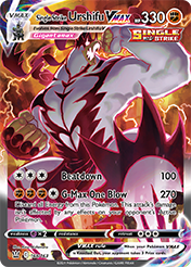 Single Strike Urshifu VMAX Battle Styles Pokemon Card