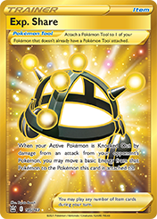Exp. Share Battle Styles Pokemon Card