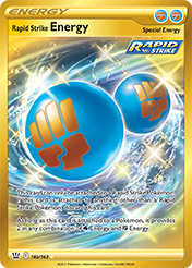Rapid Strike Energy Battle Styles Pokemon Card