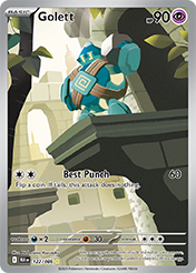 Golett Black Bolt Pokemon Card