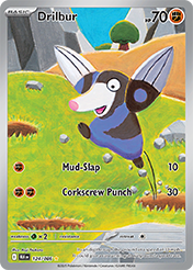 Drilbur Black Bolt Pokemon Card