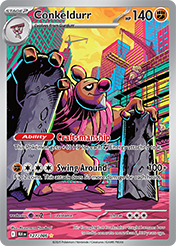 Conkeldurr Black Bolt Pokemon Card