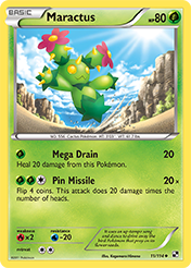 Maractus Black & White Card List