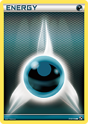 Darkness Energy Black & White Pokemon Card