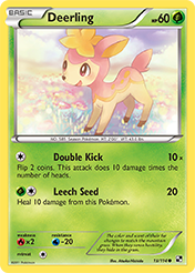 Deerling Black & White Card List