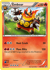 Emboar Black & White Card List