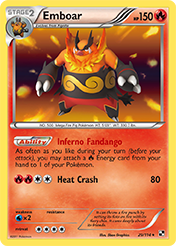 Emboar Black & White Card List