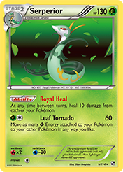 Serperior Black & White Card List