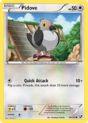 Pidove Black & White Pokemon Card