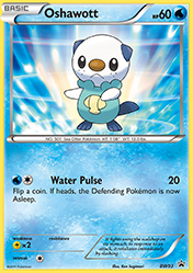 Oshawott BW Black Star Promos Card List