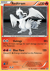 Reshiram BW Black Star Promos Card List