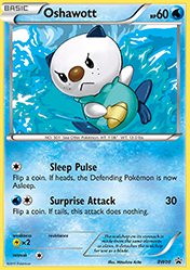 Oshawott BW Black Star Promos Card List