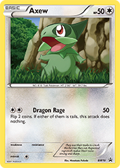 Axew BW Black Star Promos Card List