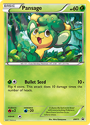 Pansage BW Black Star Promos Card List