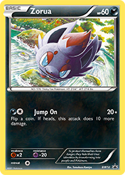 Zorua BW Black Star Promos Card List