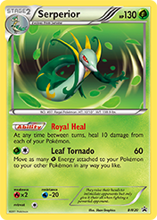 Serperior BW Black Star Promos Card List