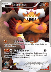 Landorus BW Black Star Promos Pokemon Card