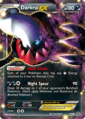 Darkrai-EX BW Black Star Promos Pokemon Card