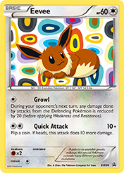 Eevee BW Black Star Promos Pokemon Card