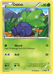 Oddish Boundaries Crossed Card List