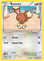 Buneary Boundaries Crossed Pokemon Card