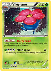 Vileplume Boundaries Crossed Card List