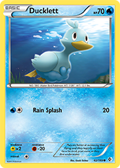Ducklett Boundaries Crossed Pokemon Card