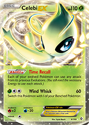 Celebi-EX Boundaries Crossed Card List