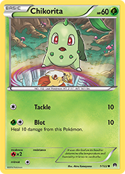 Chikorita BREAKpoint Pokemon Card