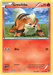 Growlithe BREAKpoint Card List