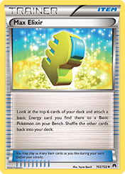 Max Elixir BREAKpoint Pokemon Card