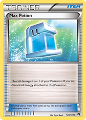 Max Potion BREAKpoint Pokemon Card