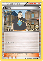 Tierno BREAKpoint Pokemon Card