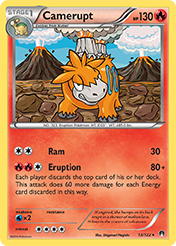 Camerupt BREAKpoint Pokemon Card