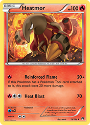 Heatmor BREAKpoint Pokemon Card