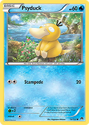 Psyduck BREAKpoint Pokemon Card