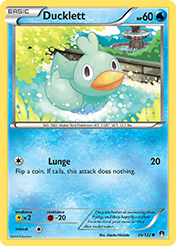 Ducklett BREAKpoint Pokemon Card