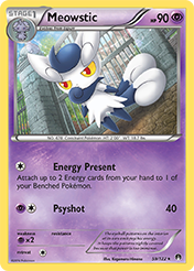 Meowstic BREAKpoint Pokemon Card