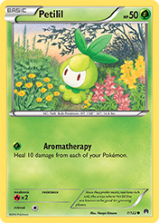 Petilil BREAKpoint Pokemon Card