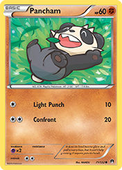 Pancham BREAKpoint Pokemon Card