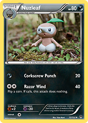 Nuzleaf BREAKpoint Pokemon Card
