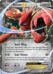 Scizor-EX BREAKpoint Pokemon Card