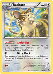 Raticate BREAKpoint Pokemon Card